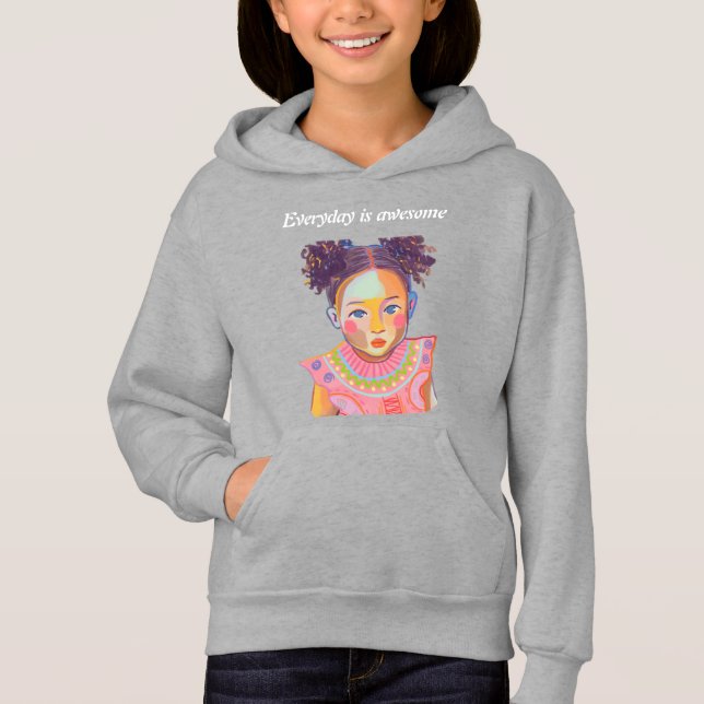 Kids Hoodie T Shirt (Framsida)