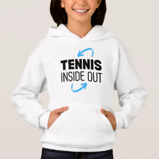 Kids Hoodie - Tennis Inside Out T Shirt