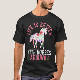 Kids Horse Cute Gift T Shirt
