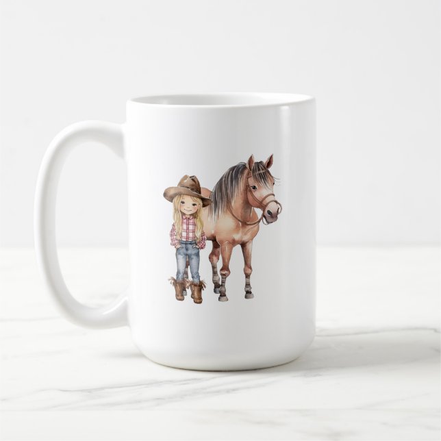 Kids Horse Mugg (Vänster)