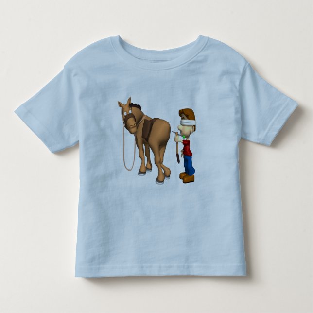 Kids Horse T-Shirts och Horse Gifts (Framsida)
