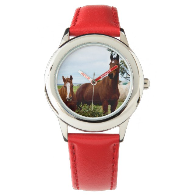 Kids Horse Watch. Armbandsur (Framsida)