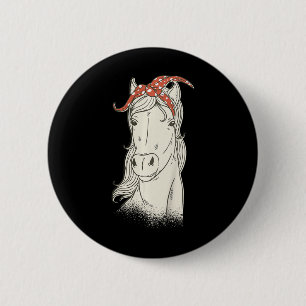 Kids Horse with Bandana - Cute Ho Knapp