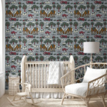 Kids Hunt Klubb Folkart hand plockade doodle hound