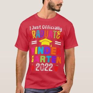 Kids I har bara officiellt klassat Kindergarten Gr T Shirt