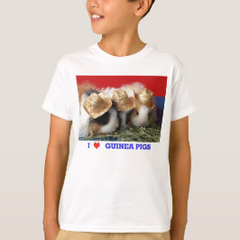 Kids I Kärlek Guinea Grisar T Shirt