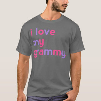 Kids I Kärlek My Grammy Grandma Gifts Mors dag  T Shirt