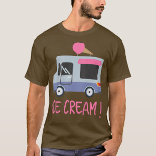 Kids Ice Cream Lastbil TeeKids Age 312 T Shirt