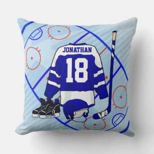 Kids Ice Hockey Bedroom och en Suite-samling Kudde