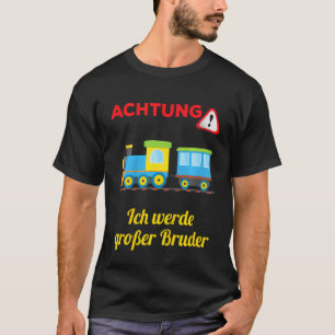 Kids Ich Werde Große Bruder Nachwuchs Birth Baby T Shirt