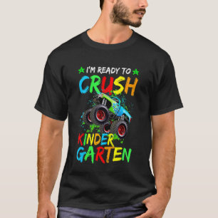 Kids Im-Redot för att krossa Kindergarten Monster T Shirt