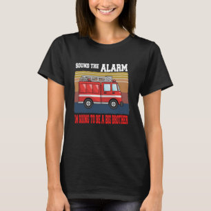 Kids Im ska bli storebror Firelångtradare baby T Shirt