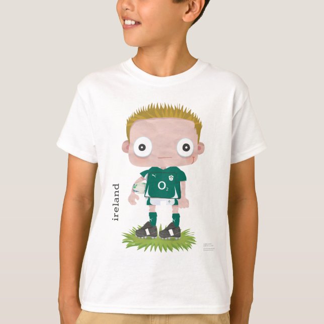 Kids Ireland Rugby T-Shirt (Framsida)