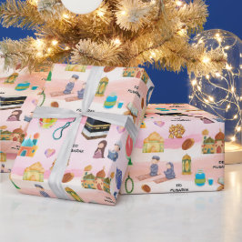 Kids Islamic Gift Wrap – Colourful Eid & Ramadan Presentpapper