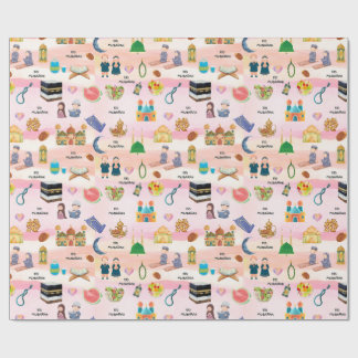 Kids Islamic Gift Wrap – Colourful Eid & Ramadan Presentpapper