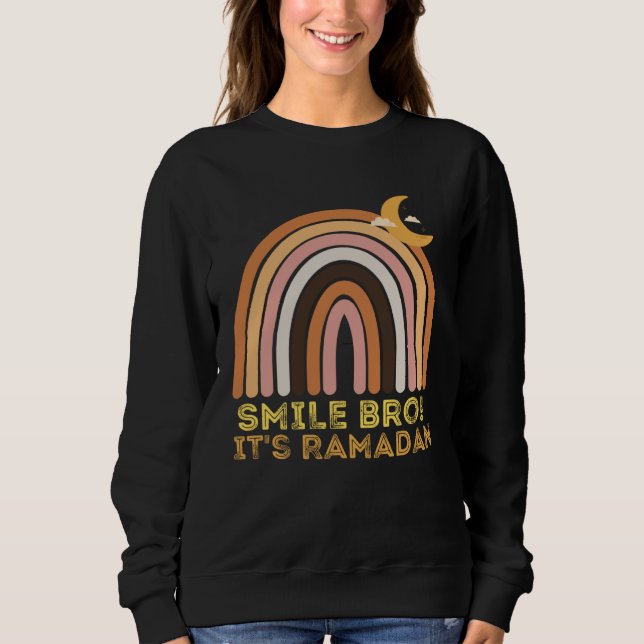 Kids It s Ramadan Bro Smile Muslim s Fasting Month T Shirt (Framsida)