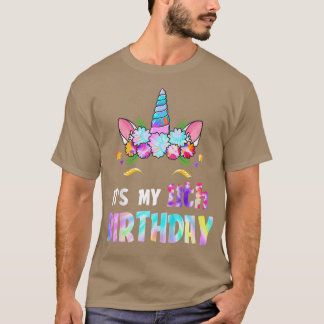 Kids It's My 11th Birthday 11 Year Old Unicorn Gir T Shirt