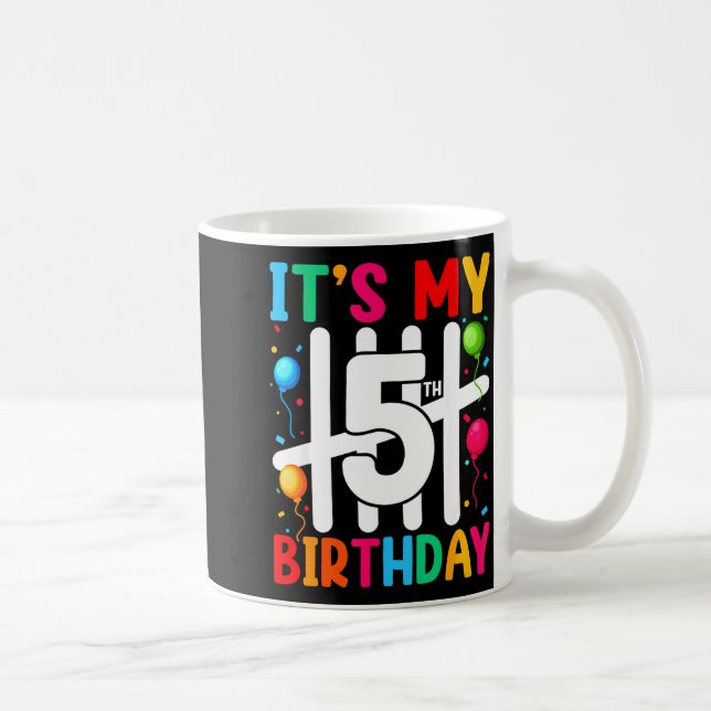 Kids It's My 5th Birthday 5 Five Birthday Boys Gir Kaffemugg (Höger)