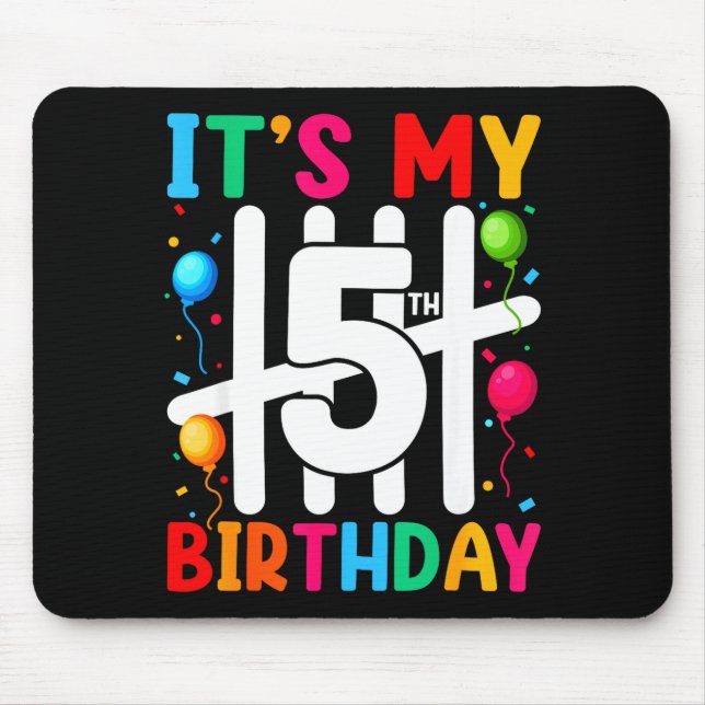 Kids It's My 5th Birthday 5 Five Birthday Boys Gir Musmatta (Framsidan)