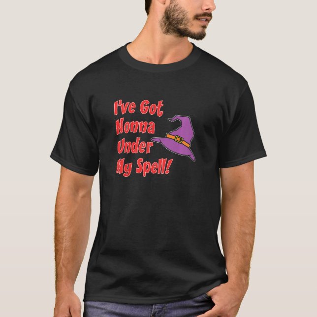 Kids I've Got Nonna Under My Spell Granddaughter H T Shirt (Framsida)