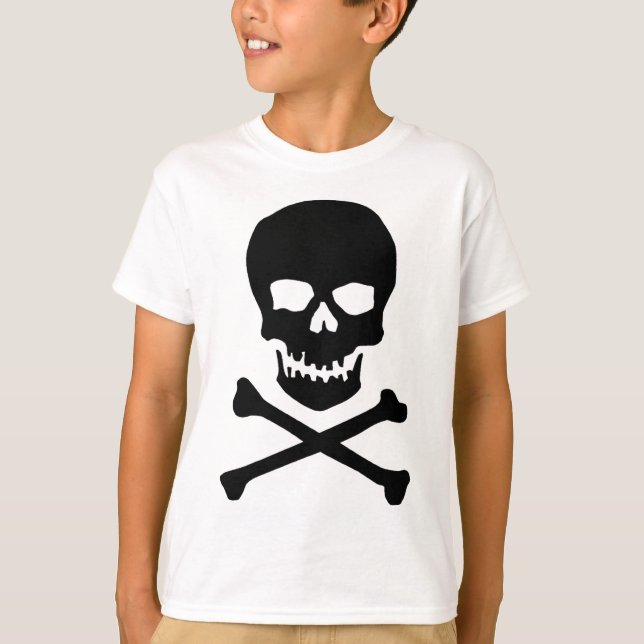 Kids Jolly Roger T-Shirt (Framsida)