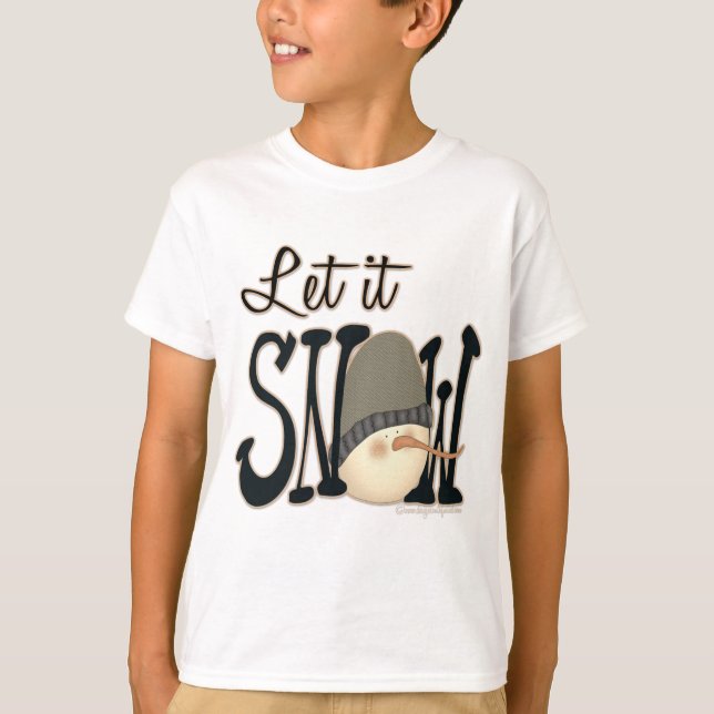 Kids jul Tees T-shirt (Framsida)