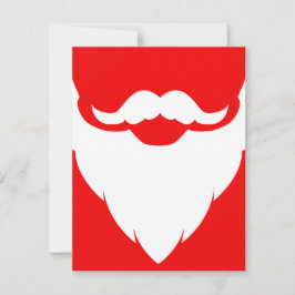 Kids julfestinbjudan vit och röd inbjudningar