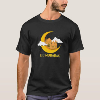 Kids Kids Eid Mubarak T För barn Youth Ramadan Mon Shirt