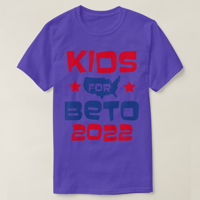 Kids Kids For Beto Teas Election  T Shirt (Design framsida)