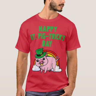 Kids Kids Lycklig St Gris Tricks Day Girl Boy Pigg T Shirt