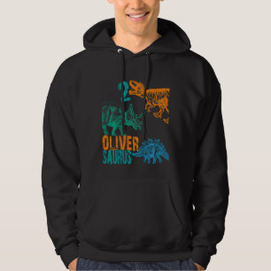 Kids Kids Oliver Saurus 2nd Birthday Boys Rex Bda Hoodie
