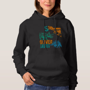 Kids Kids Oliver Saurus 5th Birthday Boys Rex Bda T Shirt
