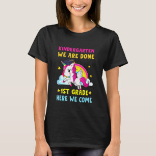 Kids Kindergarten Studenten Magic Unicorn Kindy T Shirt