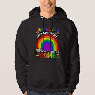 Kids Kindergarten Vi är klara 1:a Klass här. Hoodie