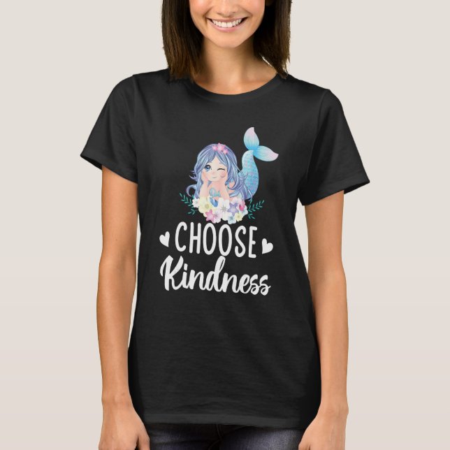 Kids Kindness Choose Kindness T Shirt (Framsida)