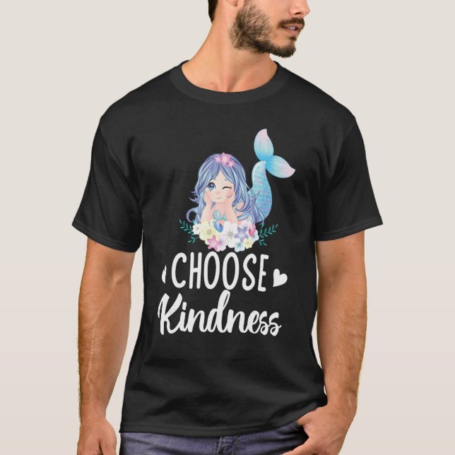 Kids Kindness Choose Kindness T Shirt (Framsida)