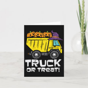 Kids Lastbil eller Treat Halloween Costume Småbarn Kort
