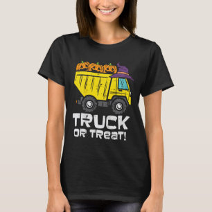 Kids Lastbil eller Treat Halloween Costume Småbarn T Shirt