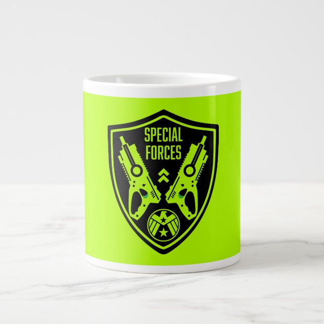 Kids Leksak Dart Gun Battle Jumbo Mugg (Framsidan)