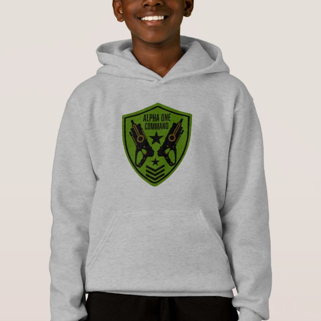 Kids Leksak Dart Gun Battle T Shirt (Framsida)