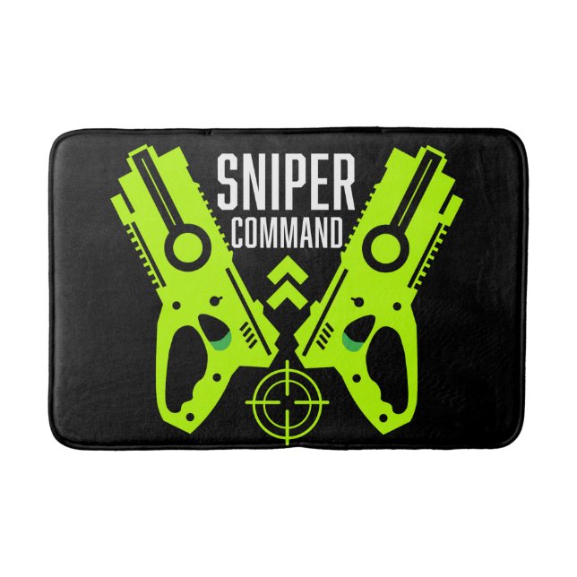 Kids Leksak Gun Battle Gift Badrumsmatta (Framsidan)