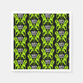 Kids Leksak Gun Battle jul Pappersservett