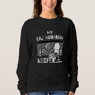 Kids Little Aquarium Keeper Childrens Mamma Pappa T Shirt