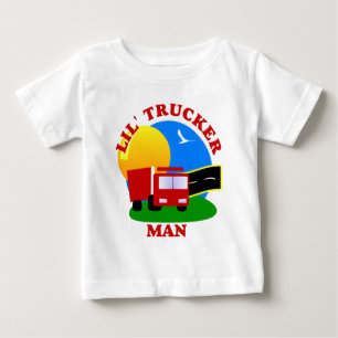 Kids Little Trucker Man Shirt Tröja