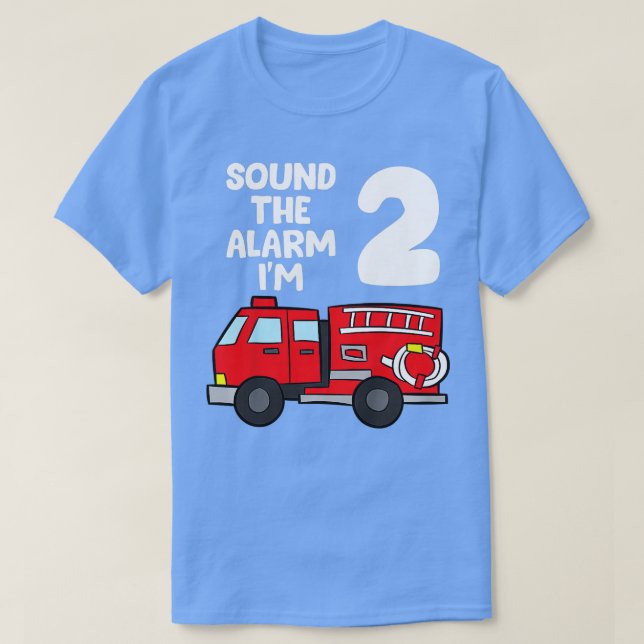 Kids Ljud Alarm Im 2 Barn 2 T Shirt (Design framsida)