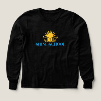 kids long sleeve color logo t shirt