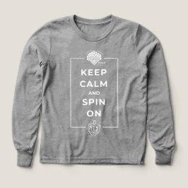 Kids' Long-Sleeve Hanukkah Shirt - Keep Calm and T Shirt