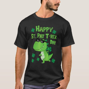 Kids Lycklig St Pattrex Day Funny St patricks day  T Shirt