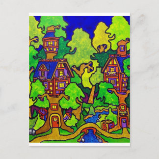 Kids Magic Treehouse Vykort