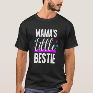 Kids Mamma lilla bestie hearts Flickans T Shirt